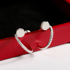 [LUXE JEWELRY] JUSTE FULL DIAMOND SMALL EARRINGS