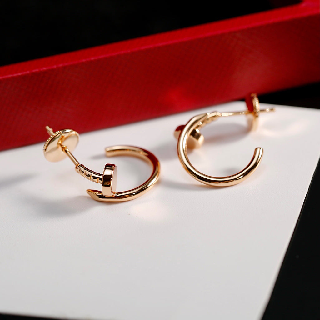 [LUXE JEWELRY] JUSTE NO DIAMOND SMALL EARRINGS