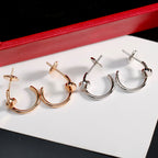 [LUXE JEWELRY] JUSTE NO DIAMOND SMALL EARRINGS