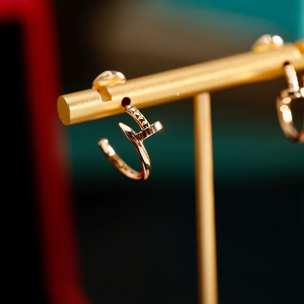 [LUXE JEWELRY] JUSTE NO DIAMOND SMALL EARRINGS
