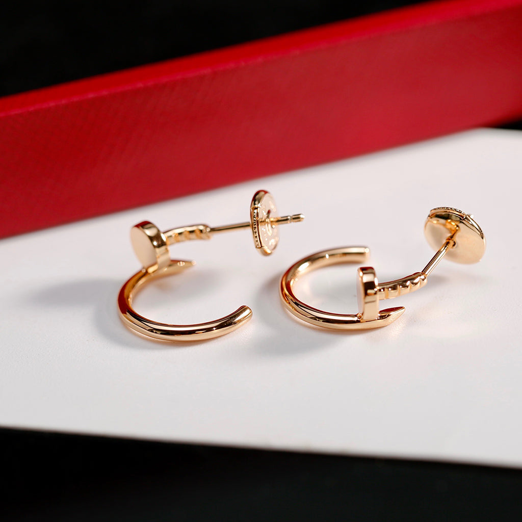 [LUXE JEWELRY] JUSTE NO DIAMOND SMALL EARRINGS