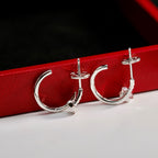 [LUXE JEWELRY] JUSTE NO DIAMOND SMALL EARRINGS