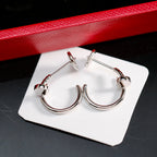 [LUXE JEWELRY] JUSTE NO DIAMOND SMALL EARRINGS