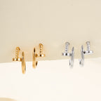 [LUXE JEWELRY] JUSTE NO DIAMOND MINI EARRINGS