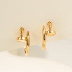 [LUXE JEWELRY] JUSTE NO DIAMOND MINI EARRINGS