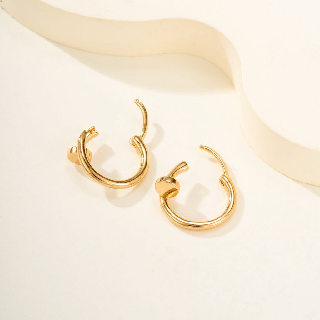[LUXE JEWELRY] JUSTE NO DIAMOND MINI EARRINGS