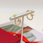 [LUXE JEWELRY] JUSTE NO DIAMOND MINI EARRINGS