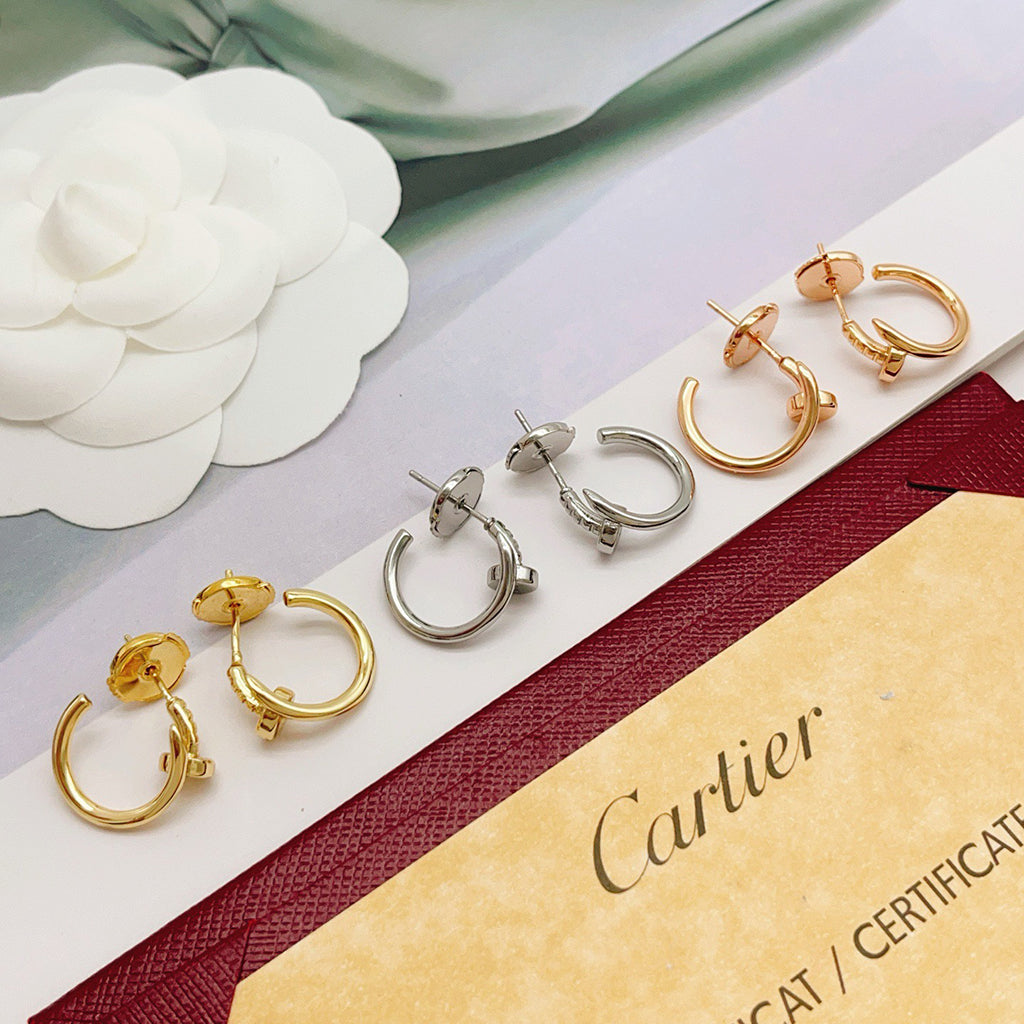 [LUXE JEWELRY] JUSTE NO DIAMOND MINI EARRINGS