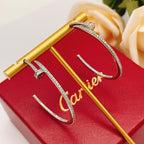[LUXE JEWELRY] JUSTE FULL DIAMOND LARGE EARRINGS