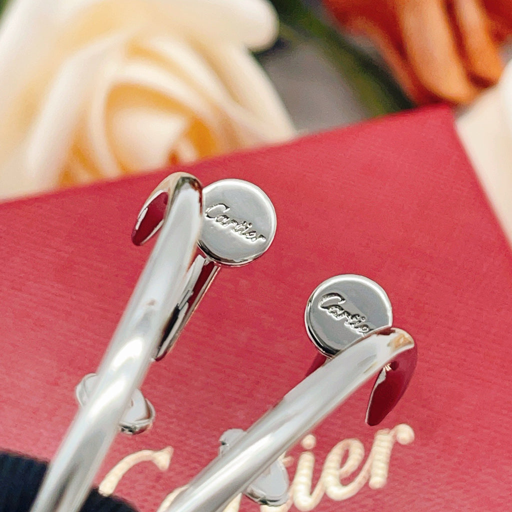 [LUXE JEWELRY] JUSTE NO DIAMOND LARGE EARRINGS