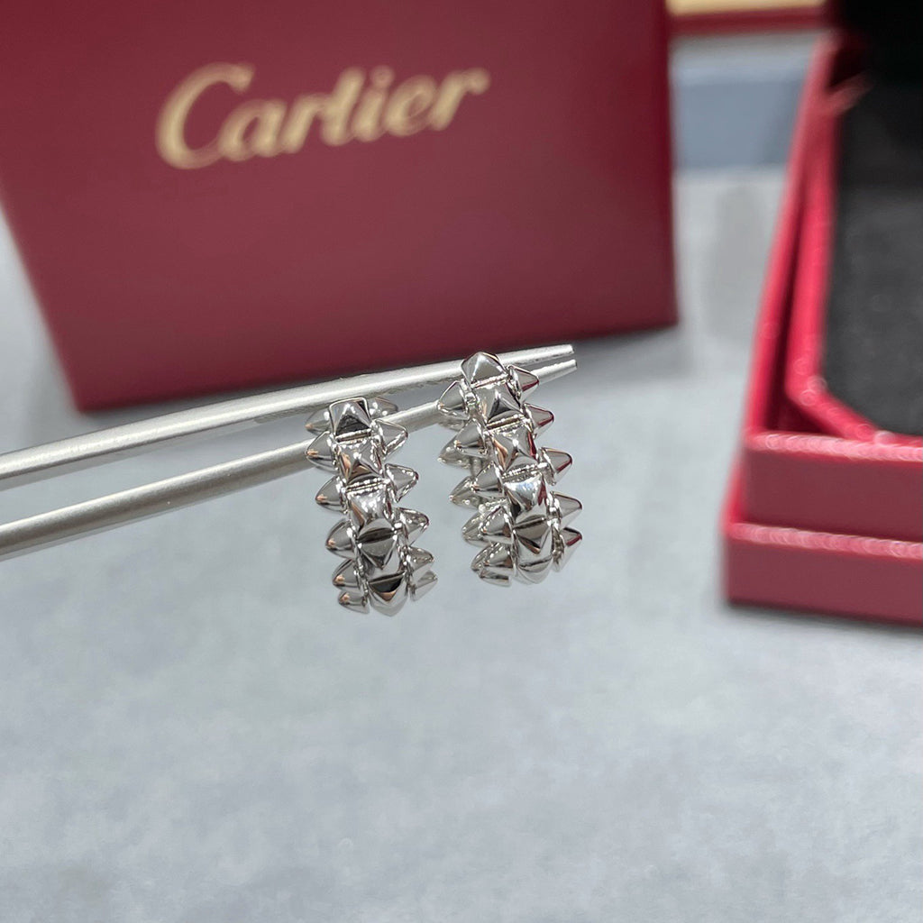 [LUXE JEWELRY] CLASH MINI HOOP EARRINGS