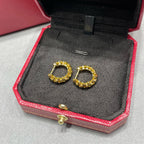 [LUXE JEWELRY] CLASH MINI HOOP EARRINGS
