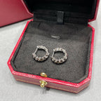 [LUXE JEWELRY] CLASH MINI HOOP EARRINGS