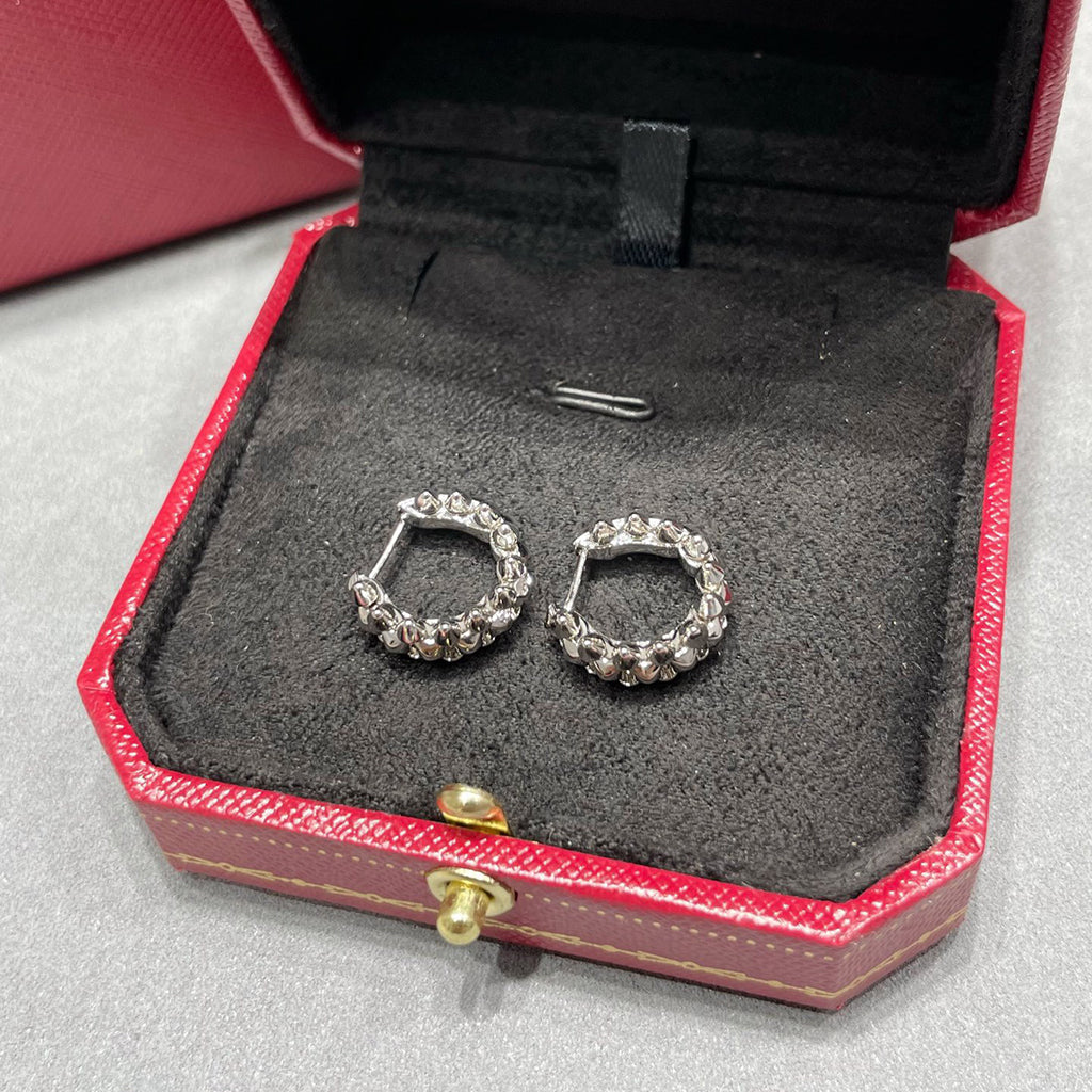 [LUXE JEWELRY] CLASH MINI HOOP EARRINGS