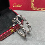 [LUXE JEWELRY] CLASH HOOP LARGE EARRINGS
