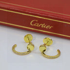 [LUXE JEWELRY] JUSTE FULL DIAMOND DOUBLE EARRINGS