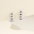 [LUXE JEWELRY] CLASH MINI HOOP EARRINGS