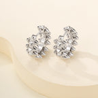 [LUXE JEWELRY] CLASH MINI HOOP EARRINGS