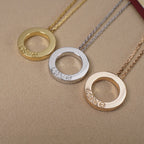 [LUXE JEWELRY] LOVE NECKLACE 16MM