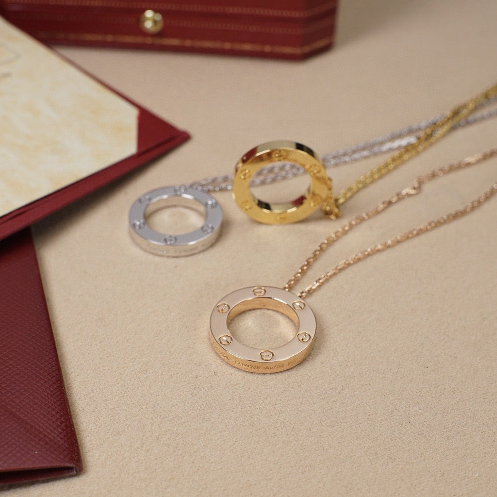 [LUXE JEWELRY] LOVE NECKLACE 16MM