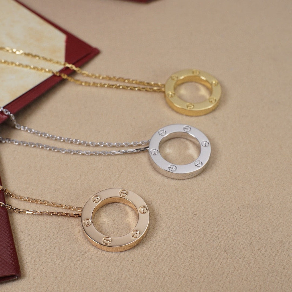 [LUXE JEWELRY] LOVE NECKLACE 16MM