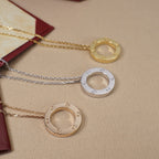[LUXE JEWELRY] LOVE NECKLACE 16MM