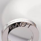 [LUXE JEWELRY] LOVE NECKLACE 16MM  FULL DIAMOND