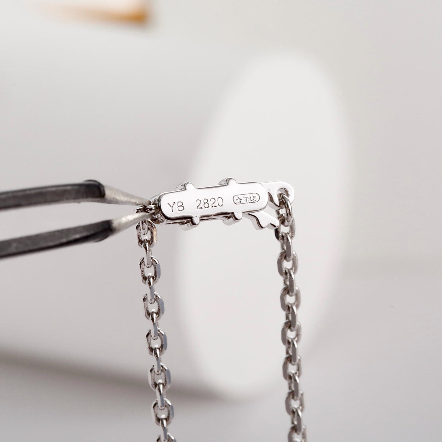 [LUXE JEWELRY] LOVE NECKLACE 16MM  FULL DIAMOND