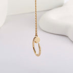 [LUXE JEWELRY] JUSTE NECKLACE FULL DIAMOND