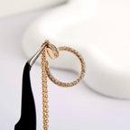 [LUXE JEWELRY] JUSTE NECKLACE FULL DIAMOND