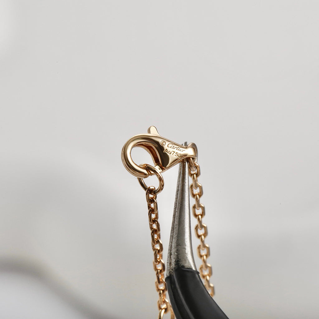 [LUXE JEWELRY] JUSTE NECKLACE FULL DIAMOND