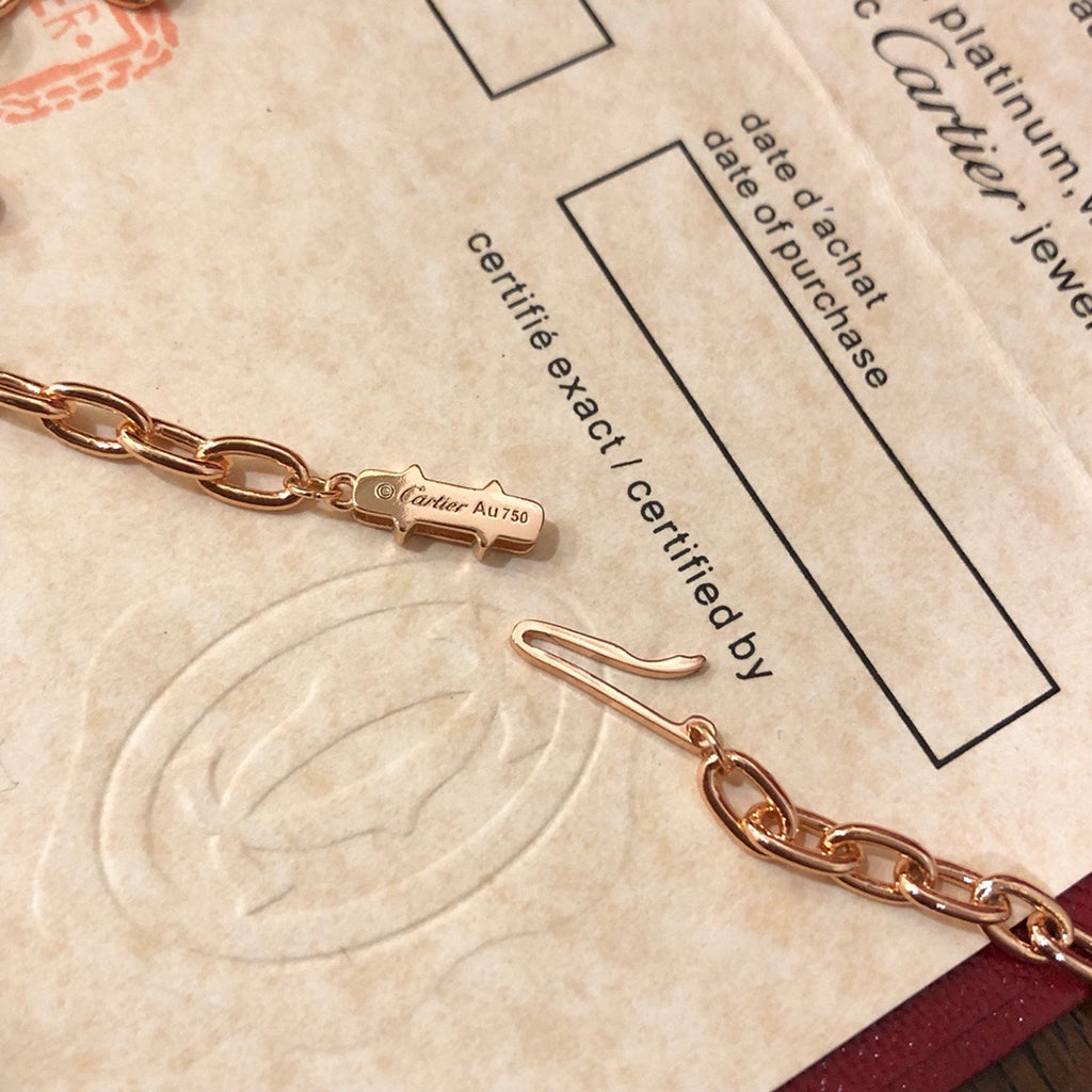 [LUXE JEWELRY] JUSTE NECKLACE FULL DIAMONDS