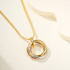 [LUXE JEWELRY] TRINITY LARGE NECKLACE