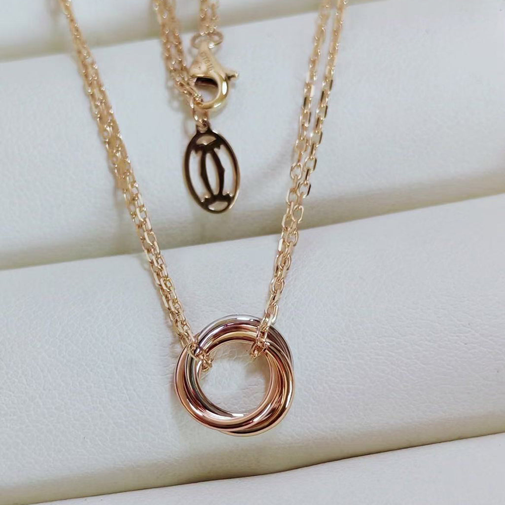 [LUXE JEWELRY] TRINITY MINI NECKLACE