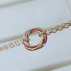 [LUXE JEWELRY] TRINITY MINI NECKLACE