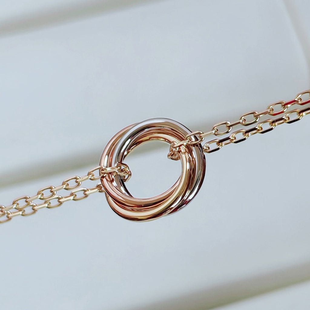 [LUXE JEWELRY] TRINITY MINI NECKLACE