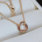 [LUXE JEWELRY] TRINITY MINI NECKLACE
