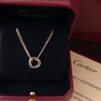 [LUXE JEWELRY] TRINITY MINI NECKLACE