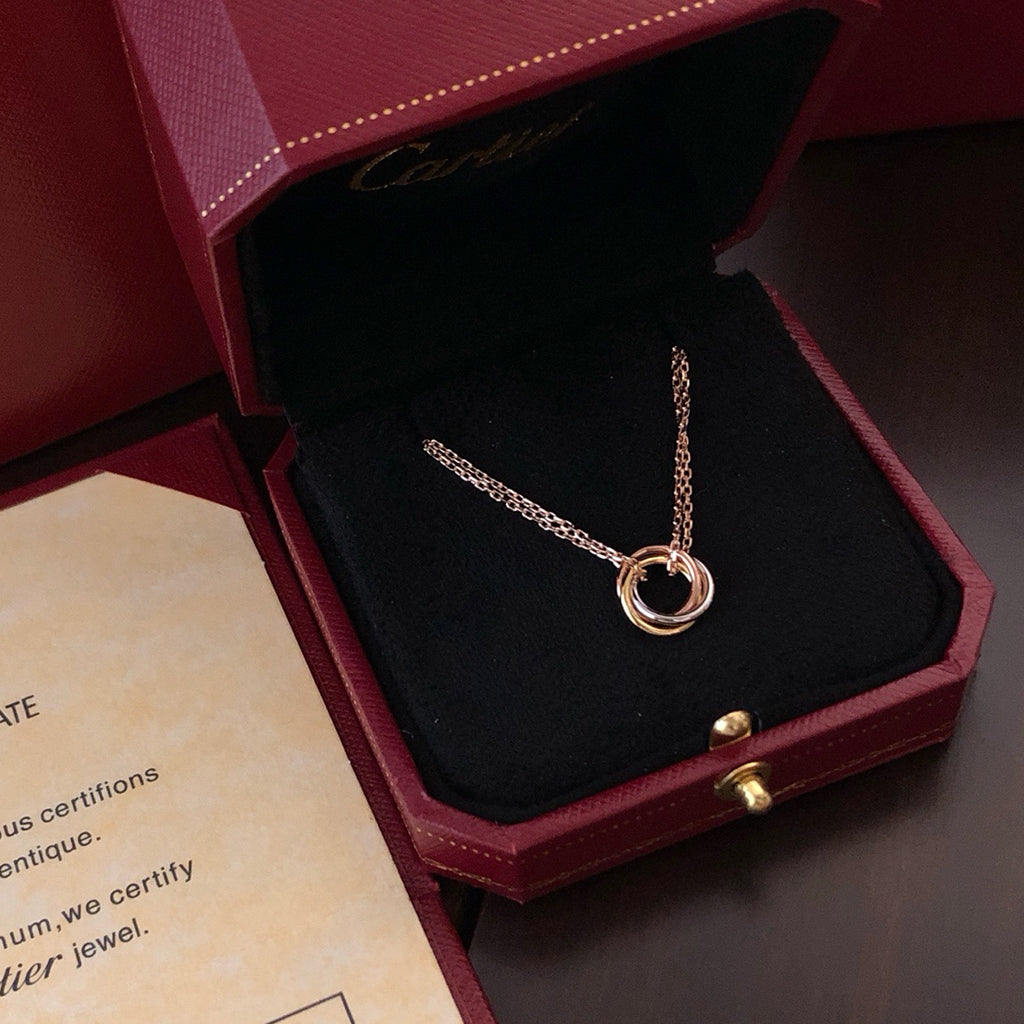 [LUXE JEWELRY] TRINITY MINI NECKLACE