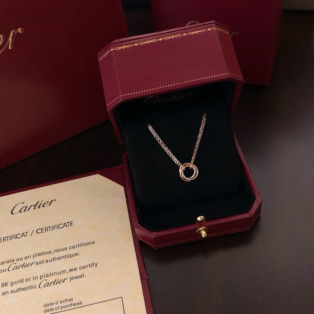[LUXE JEWELRY] TRINITY MINI NECKLACE