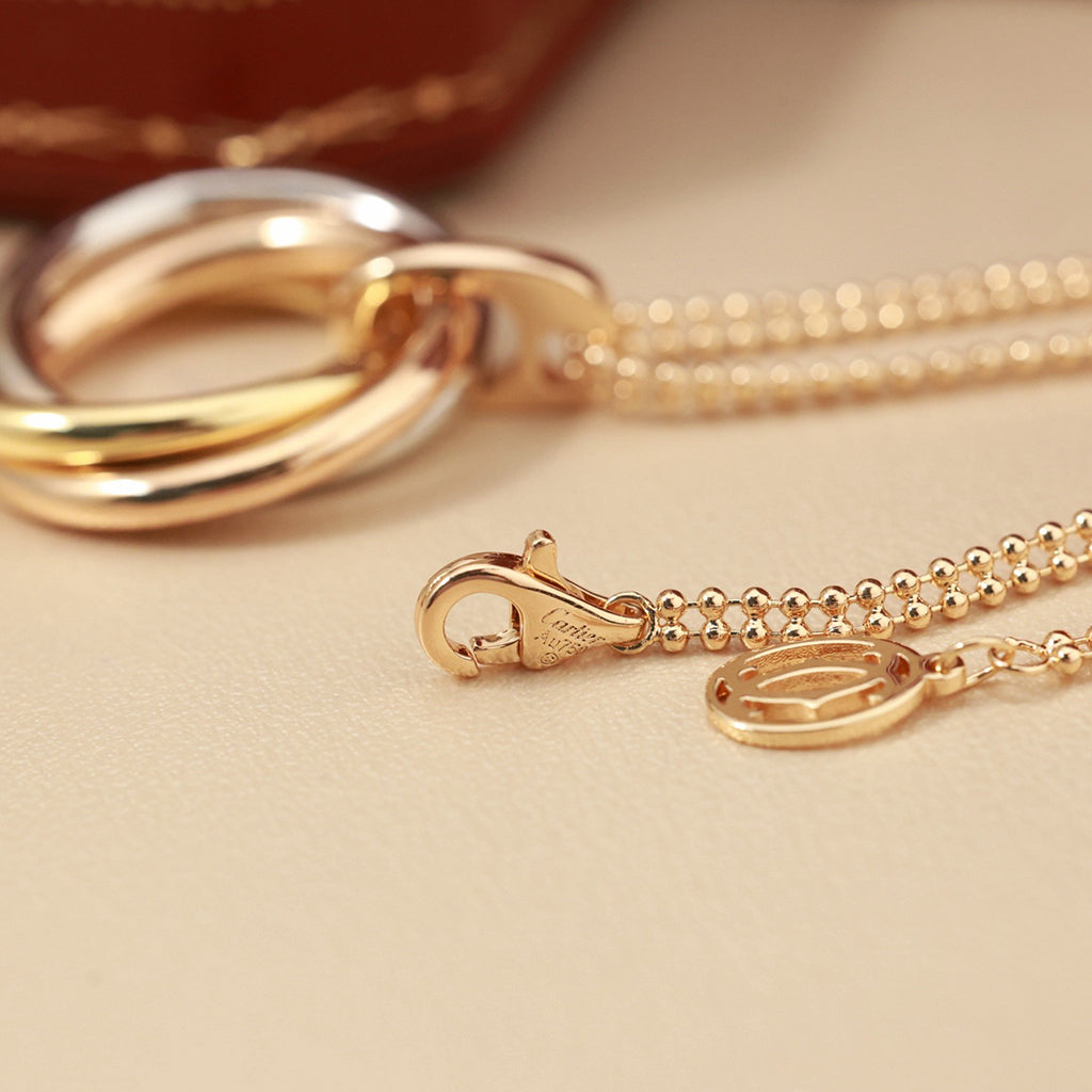 [LUXE JEWELRY] TRINITY LARGE NECKLACE