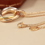 [LUXE JEWELRY] TRINITY LARGE NECKLACE