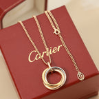 [LUXE JEWELRY] TRINITY LARGE NECKLACE