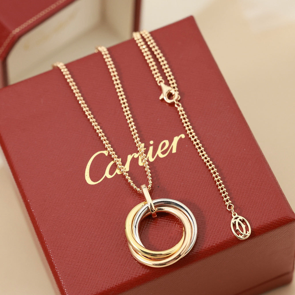 [LUXE JEWELRY] TRINITY LARGE NECKLACE