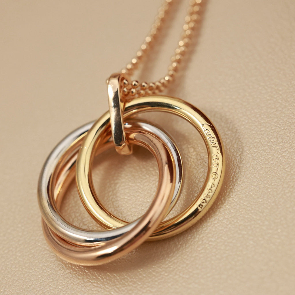 [LUXE JEWELRY] TRINITY LARGE NECKLACE