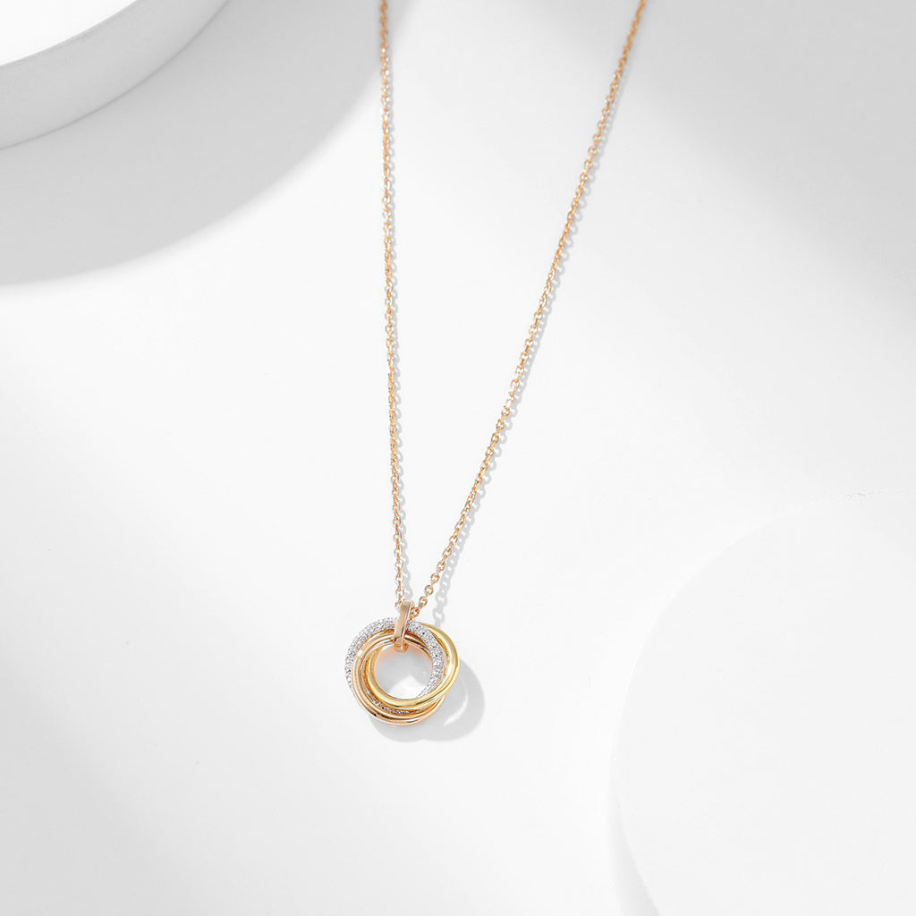 [LUXE JEWELRY] TRINITY SMALL NECKLACE