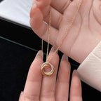 [LUXE JEWELRY] TRINITY SMALL NECKLACE