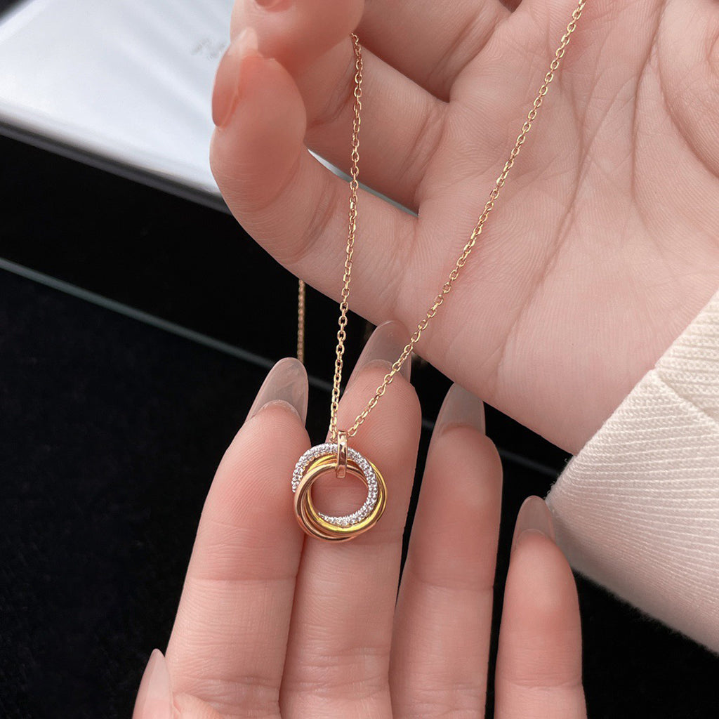 [LUXE JEWELRY] TRINITY SMALL NECKLACE