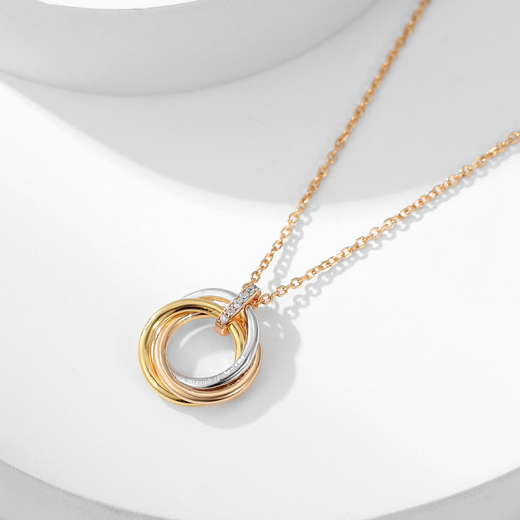 [LUXE JEWELRY] TRINITY SMALL NECKLACE