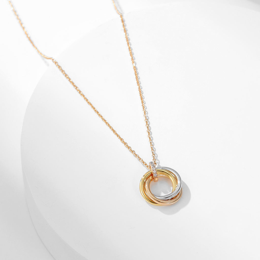 [LUXE JEWELRY] TRINITY SMALL NECKLACE